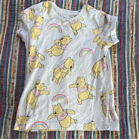 Disney Other - 🍁 Like New Winnie the Pooh Rainbow T-Shirt